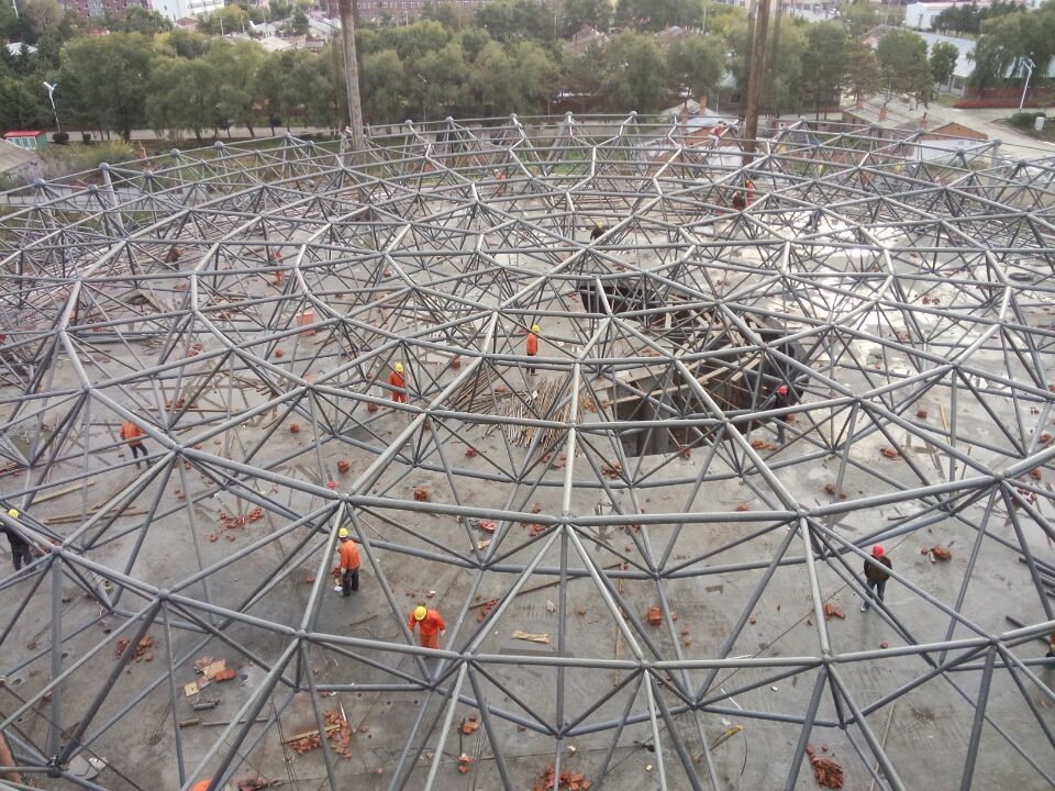 石嘴山全民健身中心网架